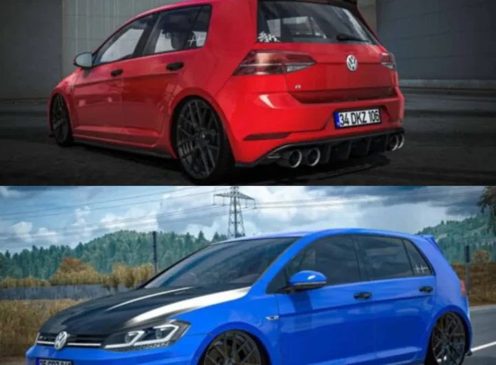 ETS 2 - Volkswagen Golf R Line 7.5 Modu (1.46)