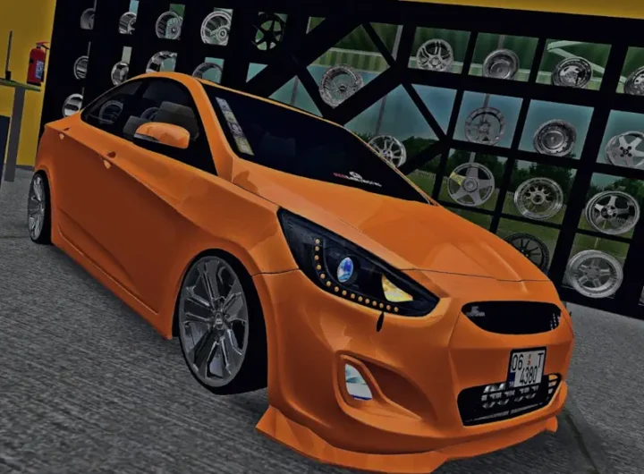 LFS - Hyundai Accent Blue Modu