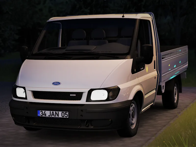 Assetto-Corsa-Acik-Kasa-Ford-Transit-Modu Assetto Corsa - Açık Kasa Ford Transit Modu