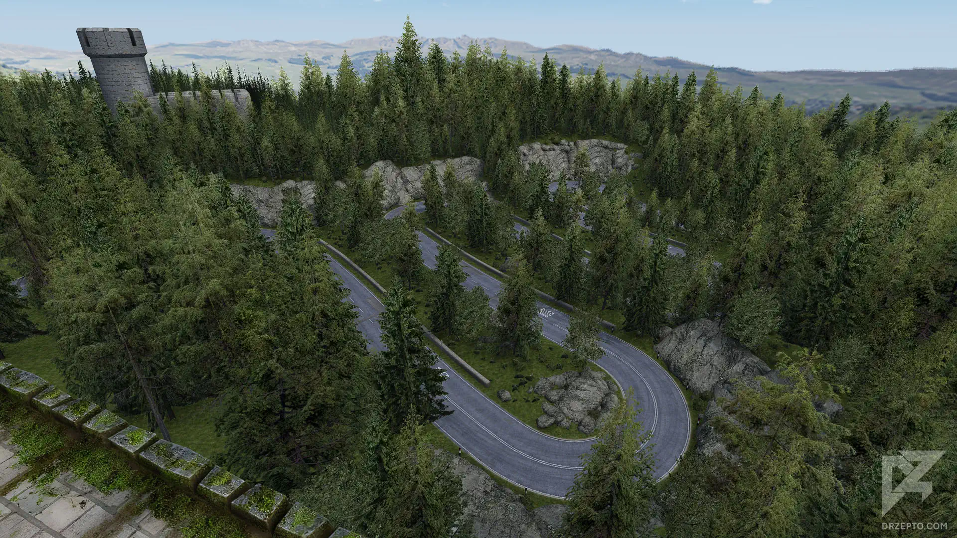 Assetto-Corsa-Fort-Curva-Harita-Modu-3 Assetto Corsa - Fort Curva Harita Modu