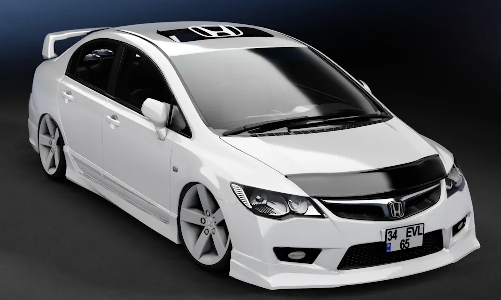 Assetto-Corsa-Honda-Civic-FD6-Modu Assetto Corsa - Honda Civic FD6 Modu