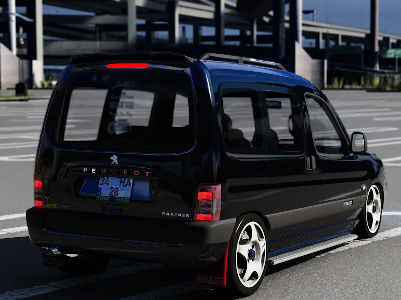 Assetto-Corsa-Peugeot-Partner-MK1-Modu Assetto Corsa - Peugeot Partner MK1 Modu