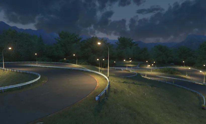 Assetto-Corsa-Drift-Playground-Harita-Modu Assetto Corsa - Drift Playground Harita Modu