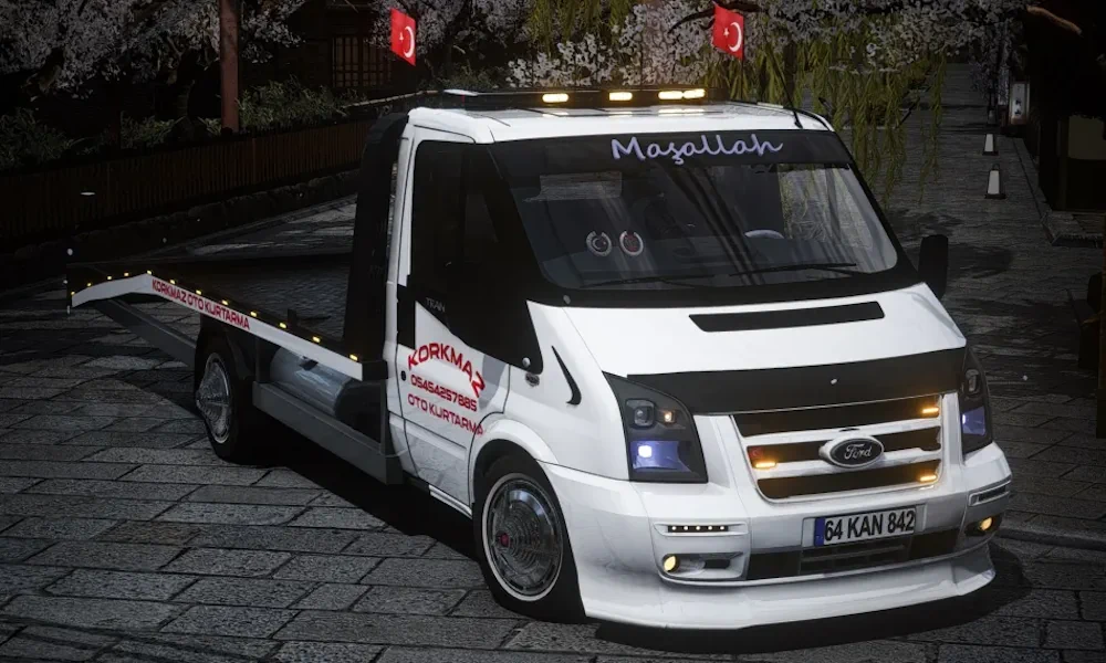 Assetto-Corsa-Ford-Transit-Cekici-Modu Assetto Corsa - Ford Transit Çekici Modu